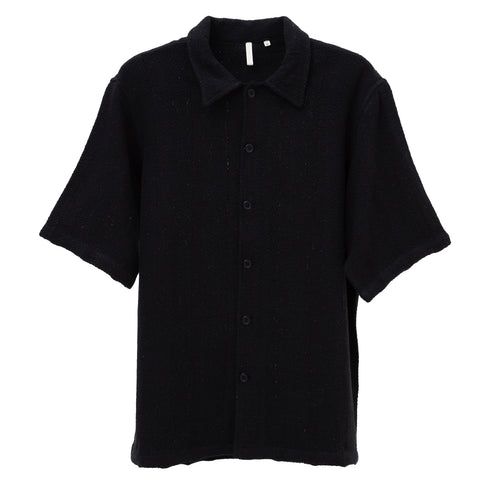 Sunflower Spacey SS Shirt Black 1157 Degli Uberti